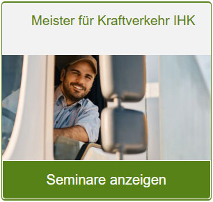 Link zur Seminarseite Meister für Kraftverkehr IHK.