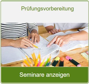 Link zur Seminarseite Prüfungsvorbereitung.