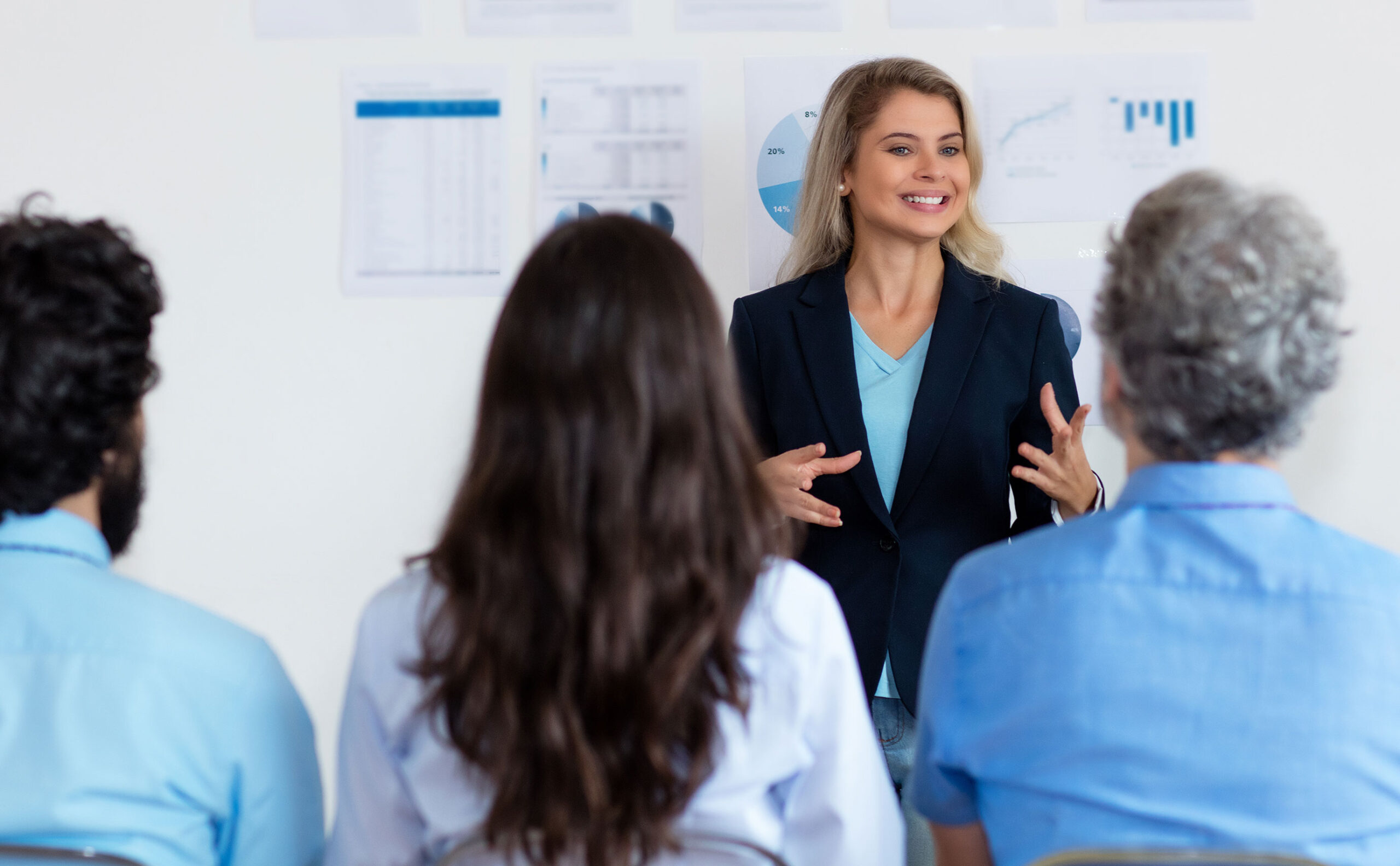 Leadership-Arbeitnehmer-Rhetorik